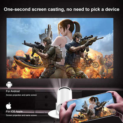 Cinematic Projector Portable Home Theater