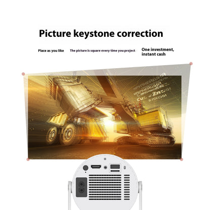 Cinematic Projector Portable Home Theater